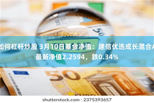 如何杠杆炒股 3月10日基金净值：建信优选成长混合A最新净值2.2594，跌0.34%