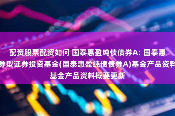 配资股票配资如何 国泰惠盈纯债债券A: 国泰惠盈纯债债券型证券投资基金(国泰惠盈纯债债券A)基金产品资料概要更新